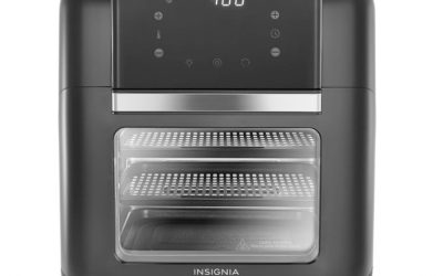 Insignia 10-Quart Digital Air Fryer Oven w/ Trays & Rotisserie