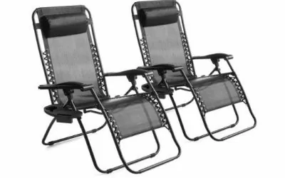 Mainstays Zero Gravity Lounge Chair 2-Pack